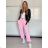 Women's Elegant Oversize Long Sweatpants (S/M/L ONE SIZE) ITALIAN FASHION IMD23634