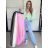 Women's Elegant Oversize Long Sweatpants (S/M/L ONE SIZE) ITALIAN FASHION IMD23634