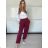 Women's Elegant Oversize Long Sweatpants (S/M/L ONE SIZE) ITALIAN FASHION IMD23634