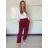Women's Elegant Oversize Long Sweatpants (S/M/L ONE SIZE) ITALIAN FASHION IMD23634