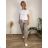 Summer dress oval short sleeve women's oversized (50/52/54 ONE SIZE) ITALIAN FASHION IM425011