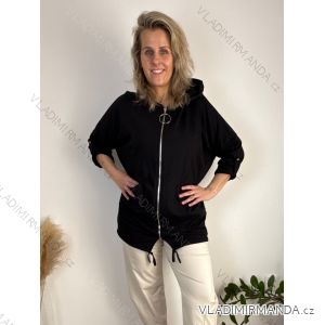 Long Sleeve Sweatshirt Dress women (uni s-m) ITALIAN FASHION IMD20103