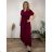 Elegant trousers with belt for women (S/M/L ONE SIZE) ITALIAN FASHION IM425057