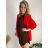 Summer dress oval short sleeve women's oversized (50/52/54 ONE SIZE) ITALIAN FASHION IM425011