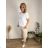 Summer dress oval short sleeve women's oversized (50/52/54 ONE SIZE) ITALIAN FASHION IM425011