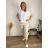 Summer dress oval short sleeve women's oversized (50/52/54 ONE SIZE) ITALIAN FASHION IM425011