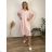 Women's Elegant Oversize Long Sweatpants (S/M/L ONE SIZE) ITALIAN FASHION IMD23634 44/46/48 white