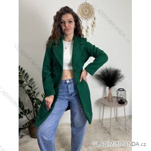 Women's Plus Size Fluffy Long Sleeve Coat (XL/2XL ONE SIZE) ITALIAN FASHION IMC23303