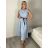 Women's Long Summer Sleeveless Dress (S/M ONE SIZE) ITALIAN FASHION IMPDY22LS16208