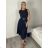 Women's Long Summer Sleeveless Dress (S/M ONE SIZE) ITALIAN FASHION IMPDY22LS16208