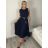Women's Long Summer Sleeveless Dress (S/M ONE SIZE) ITALIAN FASHION IMPDY22LS16208