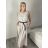 Women's Long Summer Sleeveless Dress (S/M ONE SIZE) ITALIAN FASHION IMPDY22LS16208