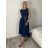 Women's Long Summer Sleeveless Dress (S/M ONE SIZE) ITALIAN FASHION IMPDY22LS16208