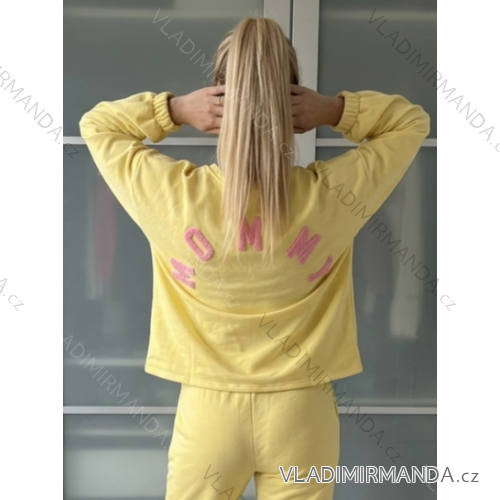 Women's Long Sleeve Bomber Jacket (S/M/L ONE SIZE) ITALIAN FASHION IMWD23470