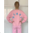 Women's Long Sleeve Bomber Jacket (S/M/L ONE SIZE) ITALIAN FASHION IMWD23470 ONE SIZE žlutá