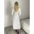 Women's Long Summer Sleeveless Dress (S/M ONE SIZE) ITALIAN FASHION IMPDY22LS16208