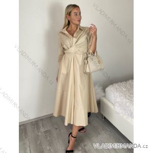 Women's Long Summer Sleeveless Dress (S/M ONE SIZE) ITALIAN FASHION IMPDY22LS16208
