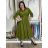 Women's Long Summer Sleeveless Dress (S/M ONE SIZE) ITALIAN FASHION IMPDY22LS16208 S / M / L white