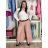 Women's short sleeve summer casual dress (S/M/L ONE SIZE) ITALIAN FASHION IMWGB25022