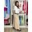 Women's short sleeve summer casual dress (S/M/L ONE SIZE) ITALIAN FASHION IMWGB25022