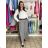 Women's short sleeve summer casual dress (S/M/L ONE SIZE) ITALIAN FASHION IMWGB25022