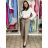 Women's short sleeve summer casual dress (S/M/L ONE SIZE) ITALIAN FASHION IMWGB25022