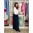 Women's short sleeve summer casual dress (S/M/L ONE SIZE) ITALIAN FASHION IMWGB25022