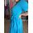 Women's Long Sleeve Shirt Dress (S/M ONE SIZE) ITALIAN FASHION IMWGM23447