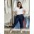 Women's short sleeve summer casual dress (S/M/L ONE SIZE) ITALIAN FASHION IMWGB25022