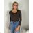 Women's Long Sleeve T-Shirt (S/M ONE SIZE) ITALIAN FASHION IMPDY23HH9604/LS16578