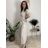 Women's Long Sleeve Shirt Dress (S/M ONE SIZE) ITALIAN FASHION IMWGM23447