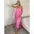 Dress oversize short sleeve womens (UNI S-L) ITALIAN FASHION IMD20187