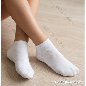 Women's ankle bamboo socks (35-41 / white) AURA.VIA NND836