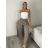 Women's Oversized Knitted Long Sleeve Sweater (S/M ONE SIZE) ITALIAN FASHION IMSN2416125