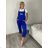 Women's long pants (SL) ITALIAN FASHION IMPLP2328920098 S / M / L Royal blue