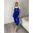 Women's long pants (SL) ITALIAN FASHION IMPLP2328920098 S / M / L Royal blue