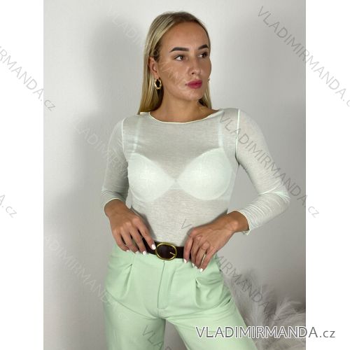 Women's Long Sleeve T-Shirt (S/M ONE SIZE) ITALIAN FASHION IMPDY23HH2321/LS16577