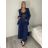 Women's long sleeve jacket (S/M ONE SIZE) ITALIAN FASHION IMPDY23MDUE23274 S / M / L dark blue