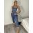 Women's long pants (SL) ITALIAN FASHION IMPLP2328920098 S / M / L Royal blue