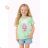 Sweatshirt warm warm-up girl zip (134-164) KUGO M2513