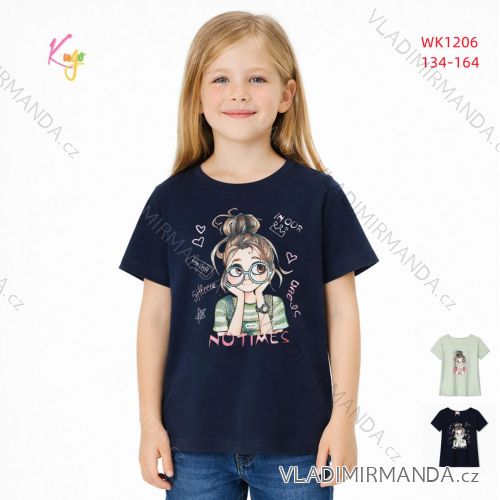 Sweatshirt warm warm-up girl zip (134-164) KUGO M2513