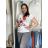 T-shirt short sleeve women (UNI S-M) ITALIAN FASHION IMM20330 S / M / L white