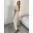 Buttoned Dress with Buttoned Ladies (uni s-m) ITALIAN FASHION IM2203948