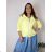 Women's Oversized Knitted Long Sleeve Sweater (S/M ONE SIZE) ITALIAN FASHION IMSN2416125
