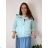 Women's Oversized Knitted Long Sleeve Sweater (S/M ONE SIZE) ITALIAN FASHION IMSN2416125