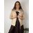Women's Oversized Knitted Long Sleeve Sweater (S/M ONE SIZE) ITALIAN FASHION IMSN2416125