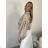 Women's Long Chiffon Short Sleeve Dress (S/M ONE SIZE) ITALIAN FASHION IMWGS231048
