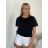Women's Long Sleeve T-Shirt (S/M ONE SIZE) ITALIAN FASHION IMPDY23HH2321/LS16577
