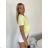 Women's Long Sleeve T-Shirt (S/M ONE SIZE) ITALIAN FASHION IMPDY23HH2321/LS16577 S / M / L žlutá