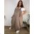 Women's Oversized Knitted Long Sleeve Sweater (S/M ONE SIZE) ITALIAN FASHION IMSN2416125